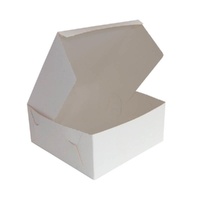 Cake Box White 7x7x4 Inch