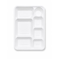 Sugarcane Tray 7 Compartment 340x240x30mm