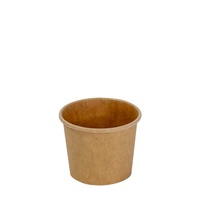 Paper Sauce Cup PLA Coated 90ml Kraft Dia 62mm