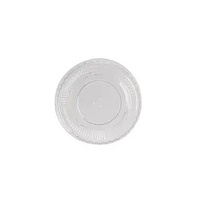 Paper Sauce Cup RPET Lid to Suit 1oz Dia 44mm