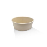 Paper Bowl PLA Coated 10oz Bamboo Dia 115mm