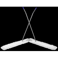 Scissor Dust Mop White 1m