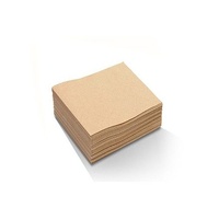 Cocktail Napkins QTR Fold 2 Ply Kraft