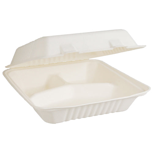 Natural Fibre Containers with Hinged Lids