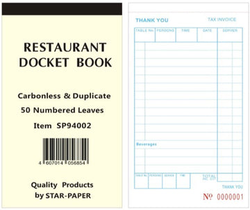 Docket Books (Carbonless)